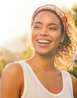 smiling woman